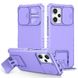 Чохол Kickstand із захистом камери для Xiaomi Redmi Note 12 5G колір Фіолетовий
