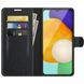 Чехол-Книжка с карманами для карт на Samsung Galaxy A04s цвет Черный
